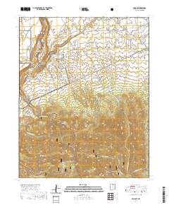 Taos SW 2020 topographic map thumbnail