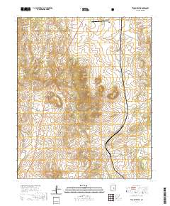 Tecolote Peak 2020 topographic map thumbnail