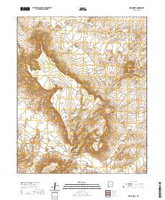 Tejana Mesa 2020 topographic map thumbnail