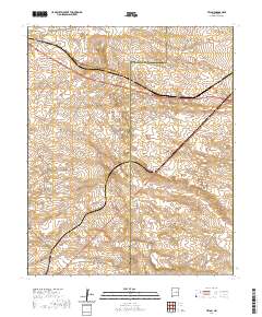 Tejon 2020 topographic map thumbnail
