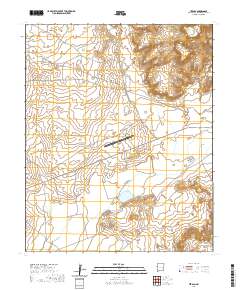 Tekapo 2020 topographic map thumbnail