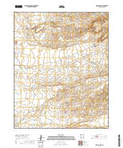 The Pillar NW 2020 topographic map thumbnail