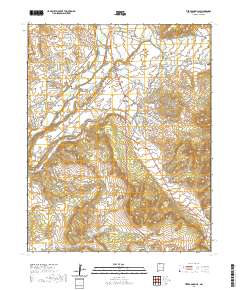 Tierra Amarilla 2020 topographic map thumbnail