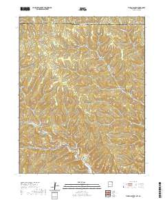 Tin Pan Canyon 2020 topographic map thumbnail