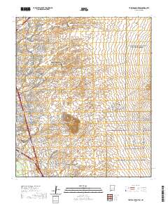 Tortugas Mountain 2020 topographic map thumbnail