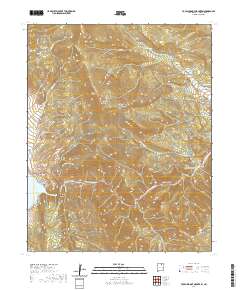 Touch-Me-Not Mountain 2020 topographic map thumbnail