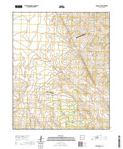 Tres Lagunas 2020 topographic map thumbnail