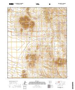 Tres Montosas 2020 topographic map thumbnail