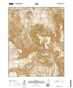Trinchera Pass 2020 topographic map thumbnail