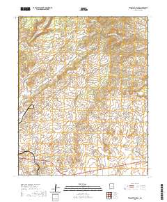 Tse Bonita School 2020 topographic map thumbnail