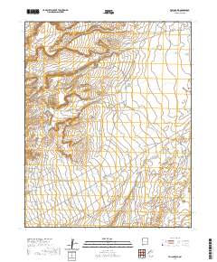 Tsin-nas-kid 2020 topographic map thumbnail