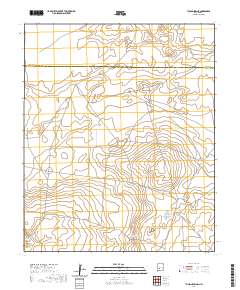 Tucson Spring 2020 topographic map thumbnail