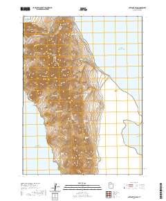 Antelope Island 2020 topographic map thumbnail