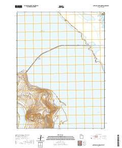 Antelope Island North 2020 topographic map thumbnail