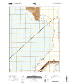 Antelope Island South 2020 topographic map thumbnail