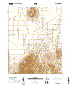Antelope Peak 2020 topographic map thumbnail