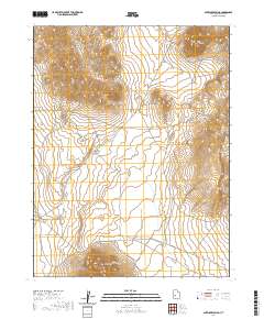 Antelope Spring 2020 topographic map thumbnail