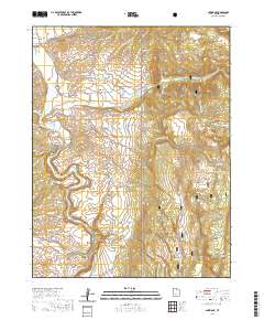 Antimony 2020 topographic map thumbnail