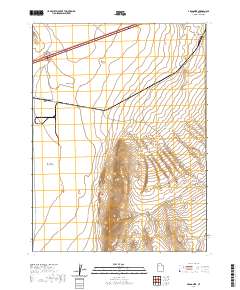 Aragonite 2020 topographic map thumbnail