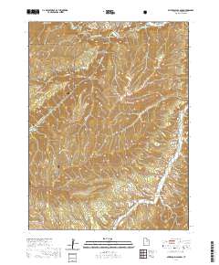 Avintaquin Canyon 2020 topographic map thumbnail