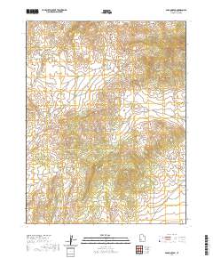 Baboon Peak 2020 topographic map thumbnail