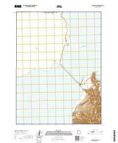 Badger Island 2020 topographic map thumbnail