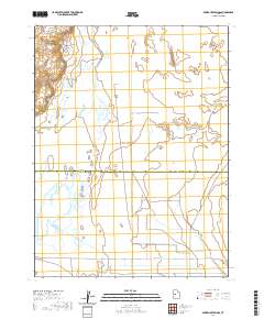 Baker Hot Springs 2020 topographic map thumbnail