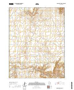 Baking Skillet Knoll 2020 topographic map thumbnail