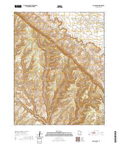 Basin Canyon 2020 topographic map thumbnail