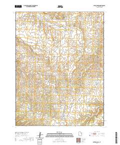 Bates Knolls 2020 topographic map thumbnail