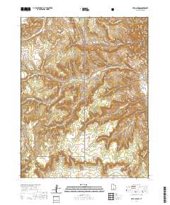 Bear Canyon 2020 topographic map thumbnail