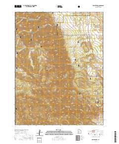 Beehive Peak 2020 topographic map thumbnail