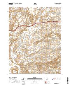 Big Bend Draw 2020 topographic map thumbnail