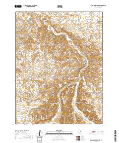 Big Pack Mountain NW 2020 topographic map thumbnail