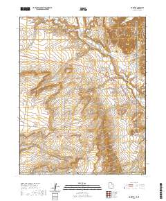Big Water 2020 topographic map thumbnail