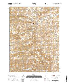 Birch Creek Reservoirs 2020 topographic map thumbnail