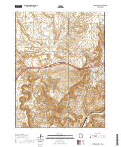 Bitter Creek Well 2020 topographic map thumbnail