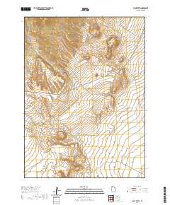 Black Butte 2020 topographic map thumbnail