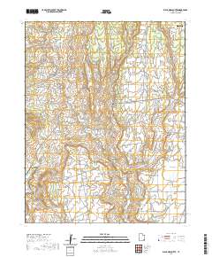 Black Mesa Butte 2020 topographic map thumbnail
