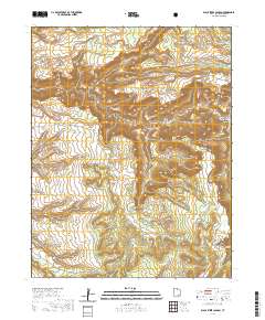 Black Steer Canyon 2020 topographic map thumbnail