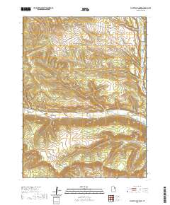 Blacktail Mountain 2020 topographic map thumbnail