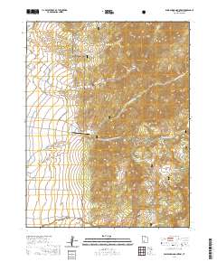 Blind Spring Mountain 2020 topographic map thumbnail