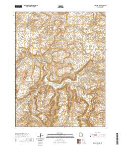 Blue Chief Mesa 2020 topographic map thumbnail