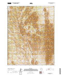 Blue Mountain 2020 topographic map thumbnail