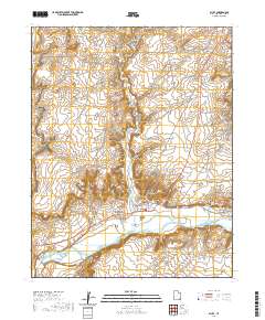 Bluff 2020 topographic map thumbnail