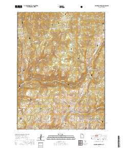 Boulder Mountain 2020 topographic map thumbnail