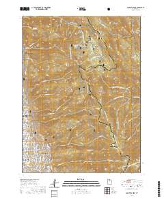 Bountiful Peak 2020 topographic map thumbnail