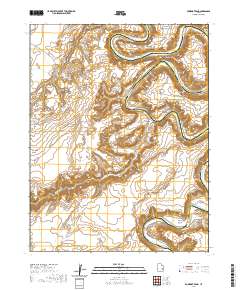 Bowknot Bend 2020 topographic map thumbnail
