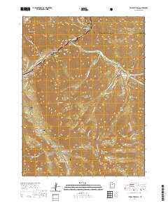 Bridal Veil Falls 2020 topographic map thumbnail