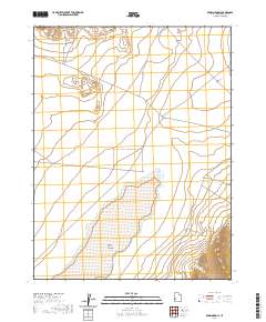 Brown Knoll 2020 topographic map thumbnail
